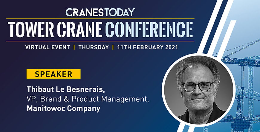 Potain’s Thibaut Le Besnerais to speak at tower crane conference
